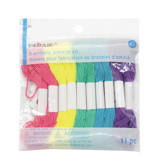 12 Pack: Neon Friendship Bracelet Kit by Creatology™